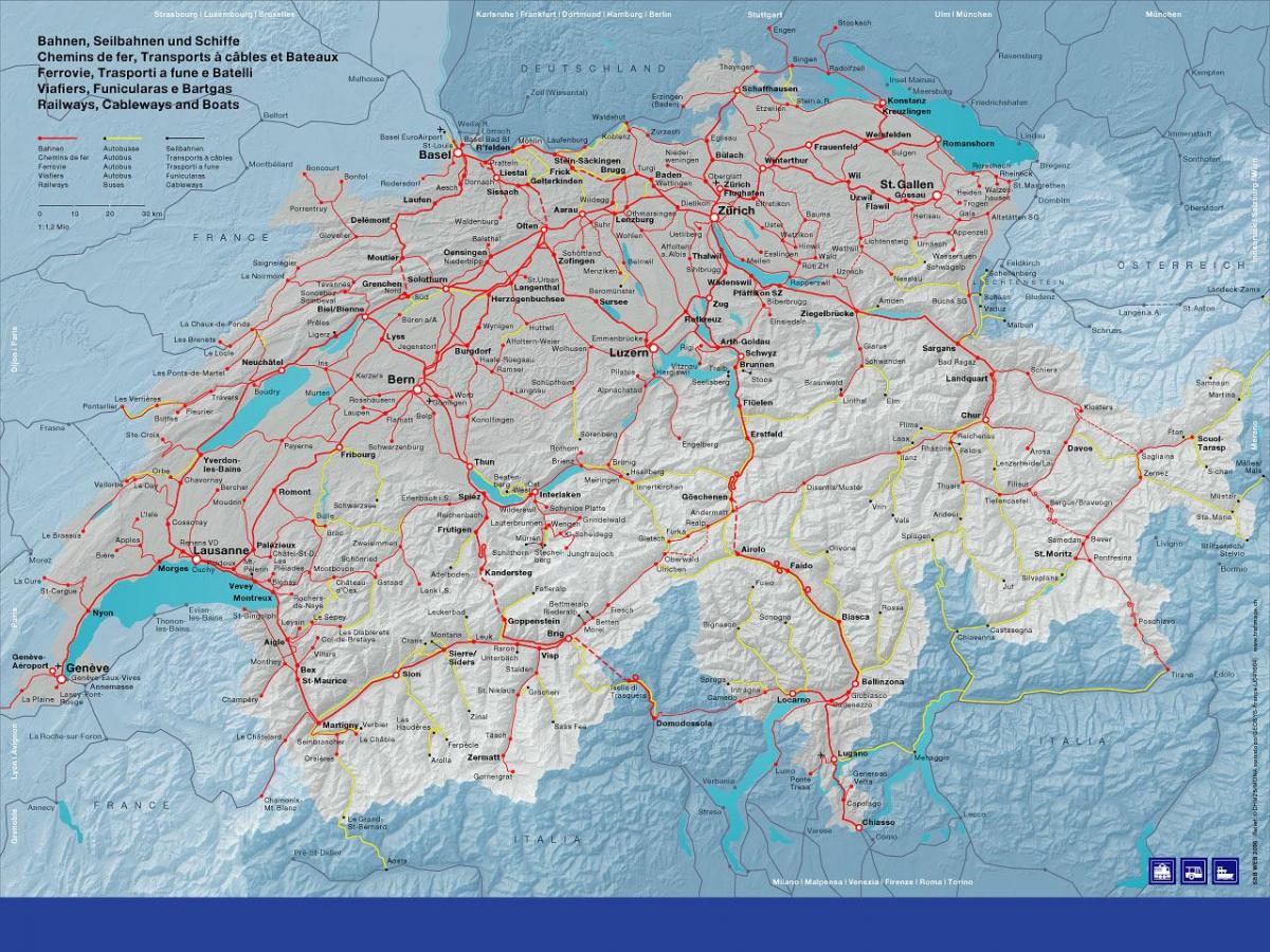 mappa delle ffs mappa svizzera