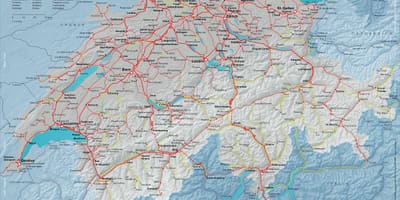 Mappa delle ffs mappa svizzera